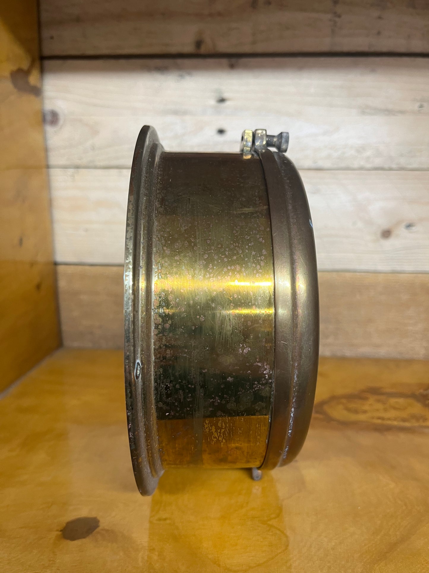 Hanseatic Ships Brass Precision Barometer Compensated