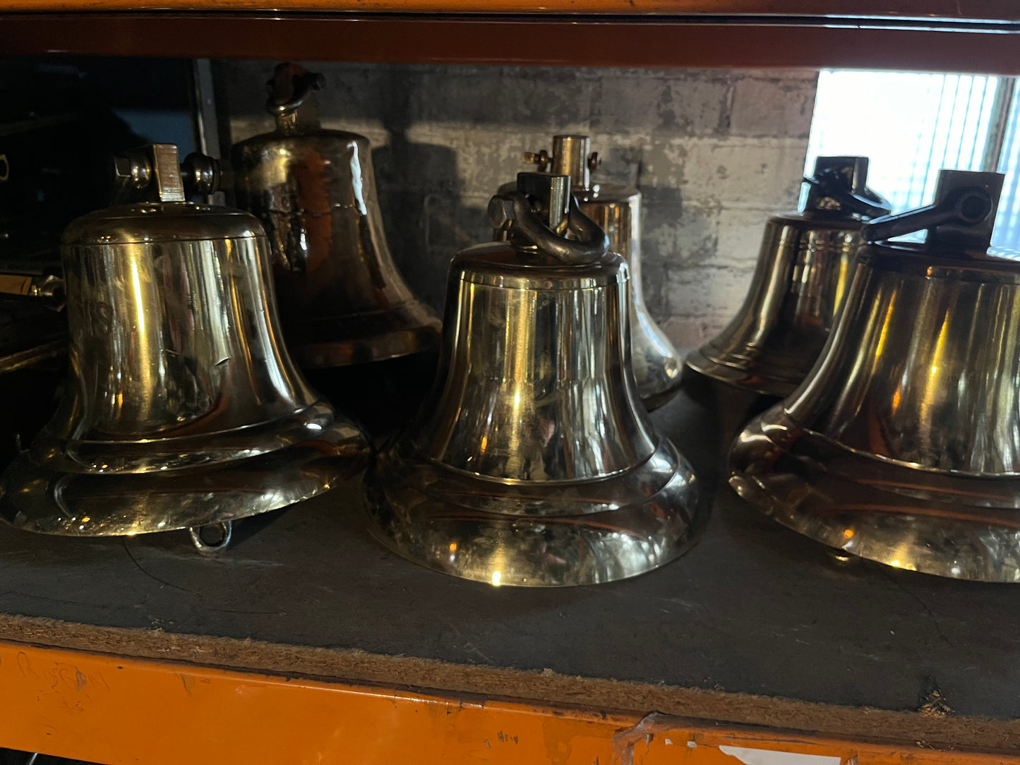 Medium Polished Brass Bell