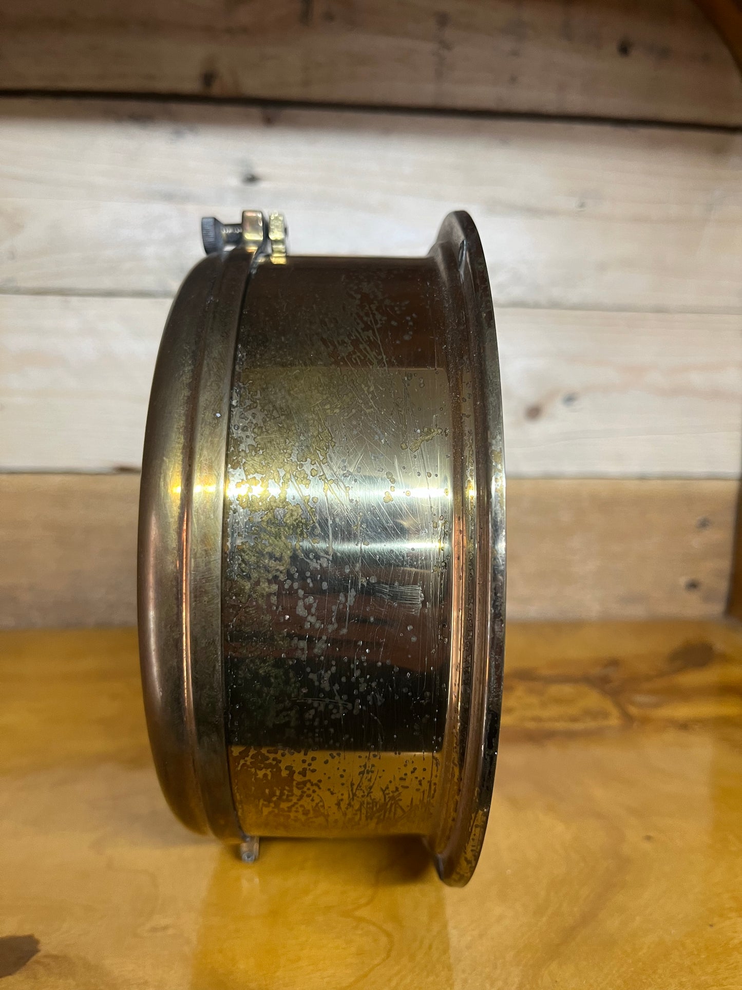 Hanseatic Ships Brass Precision Barometer Compensated