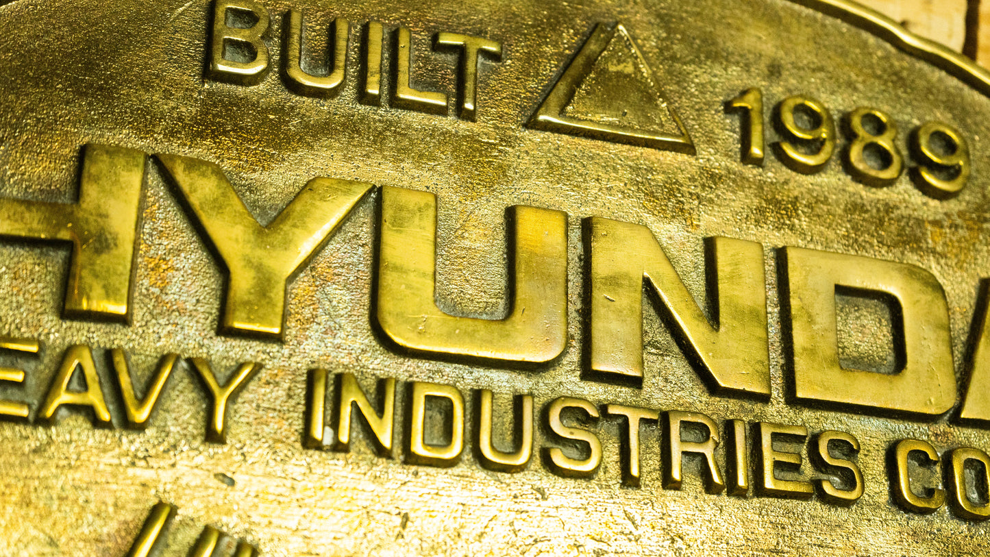 Hyundai Name Plate