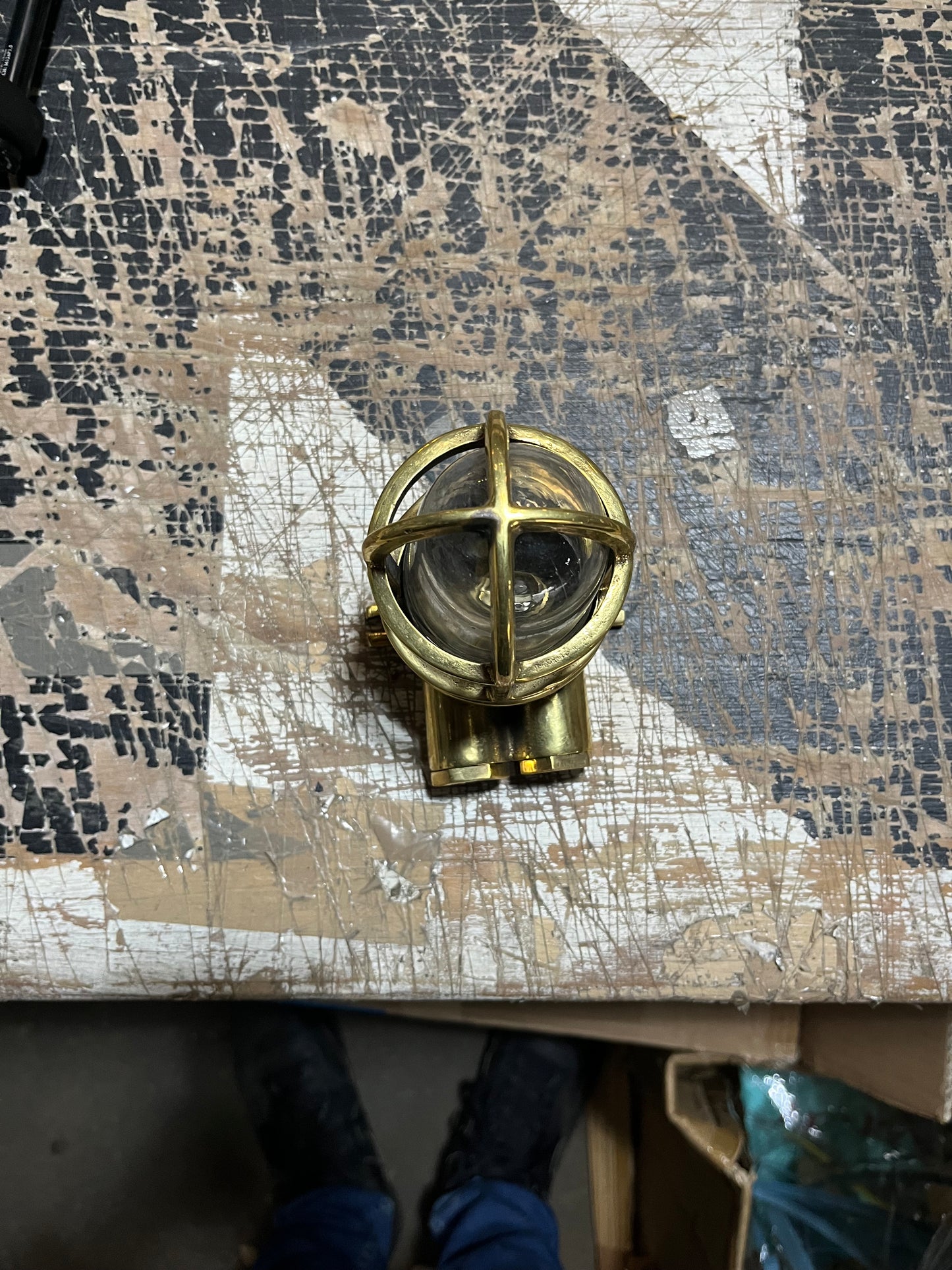 Small Brass Passage Light