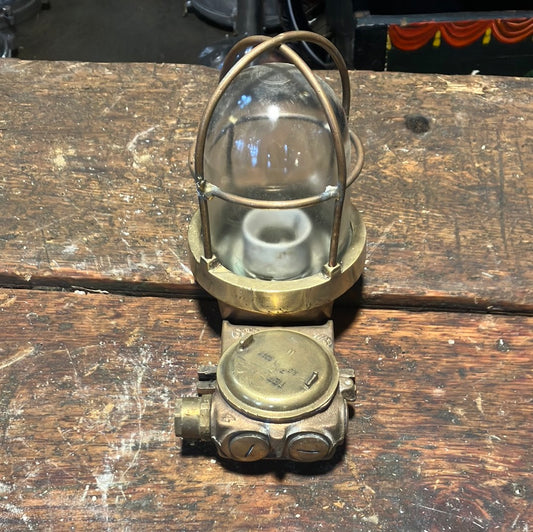 Brass Passage Light