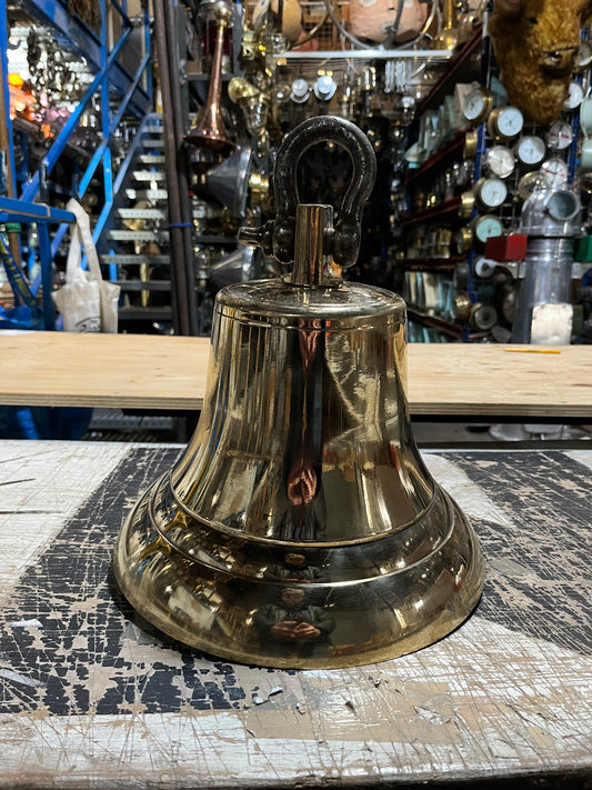 Medium Polished Brass Bell
