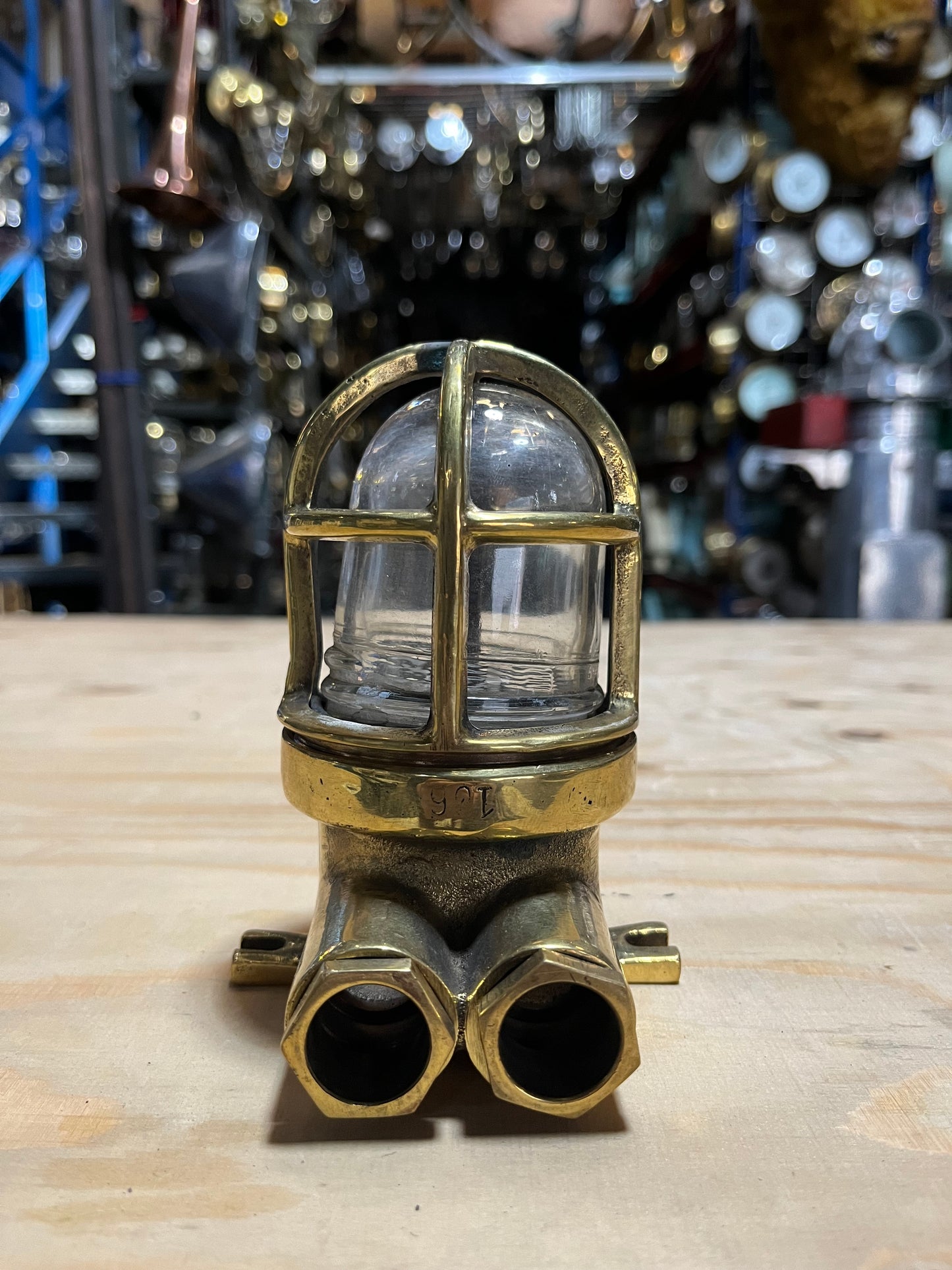 Small Brass Passage Light