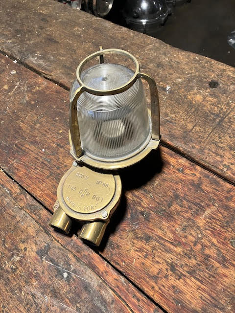 EOW Brass Passage Light