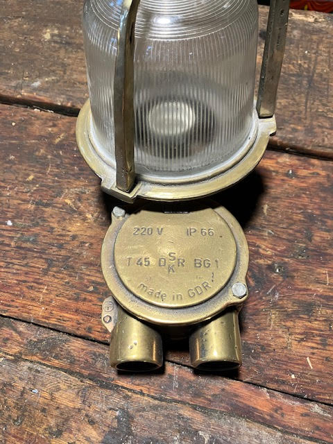 EOW Brass Passage Light