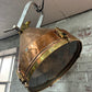 Large Copper and Brass Pendant Light