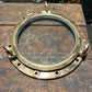 Original Brass Ships Porthole With 3Dog/keys Backed  54cm