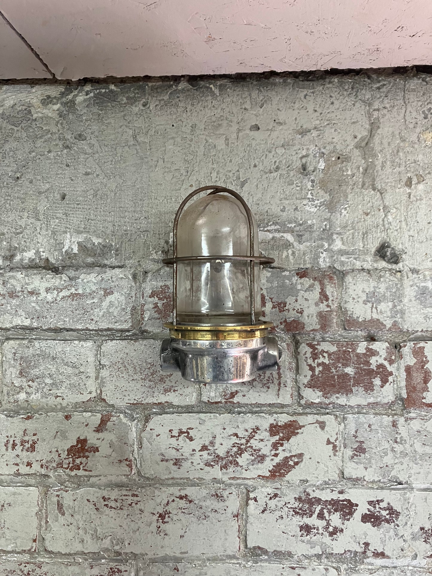 Brass and Aluminium Passage Light