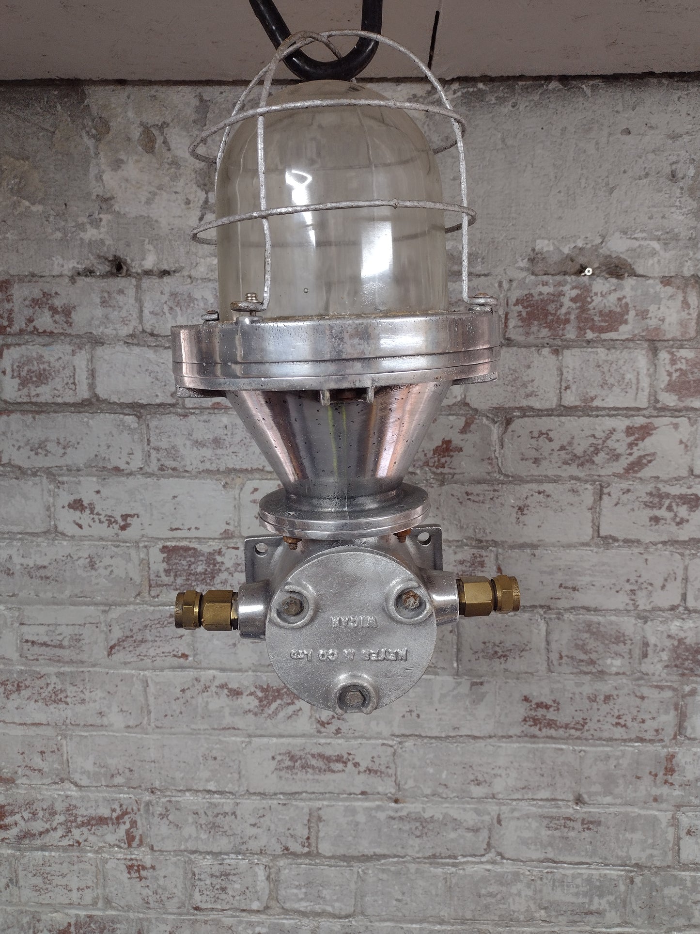 Heyes Steel Industrial Wall Light