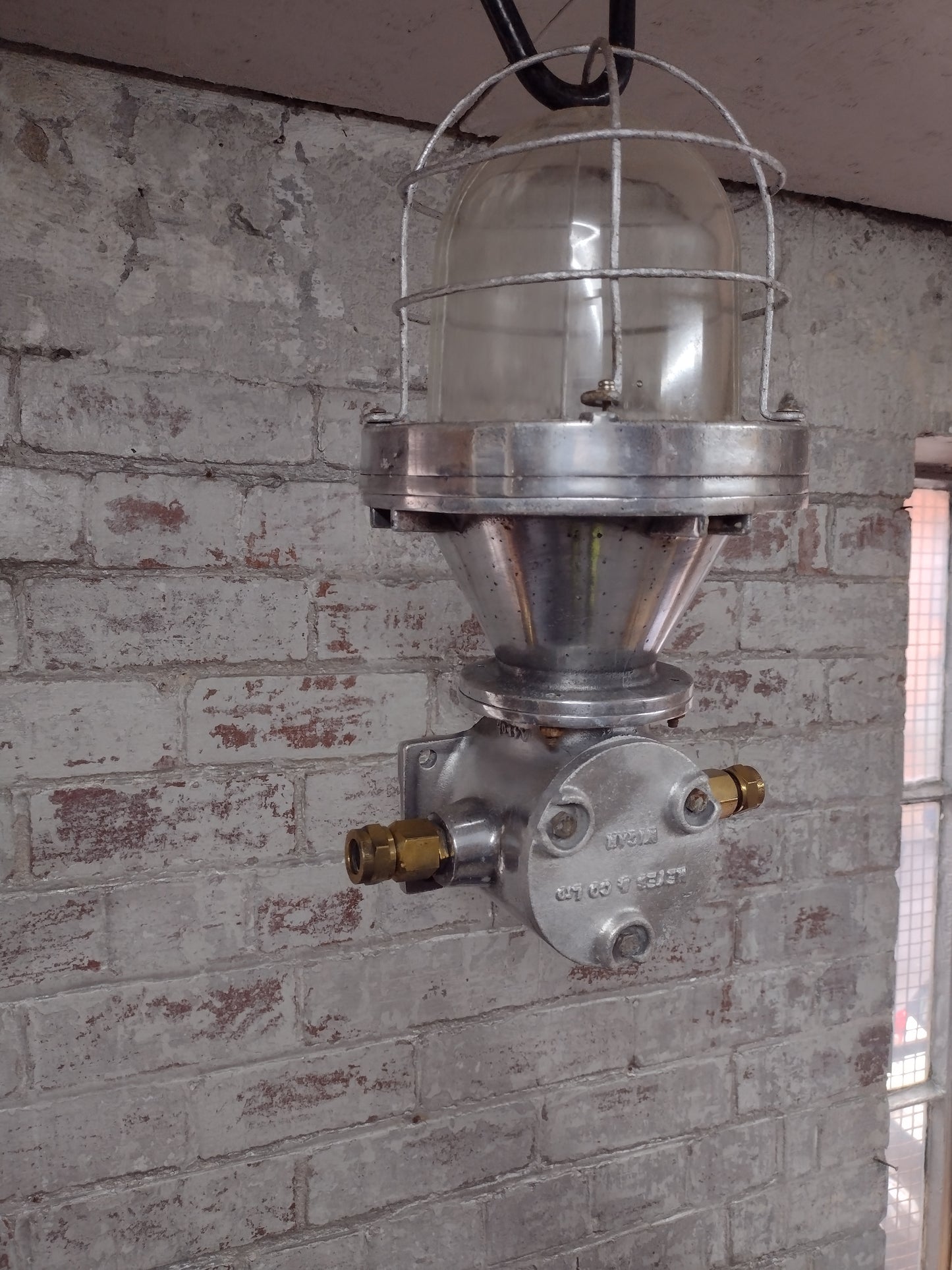 Heyes Steel Industrial Wall Light