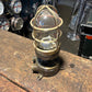 Japanese Brass Passage Light With Cast Iron Base