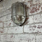 Steel and Aluminium Oval Bulkhead Light