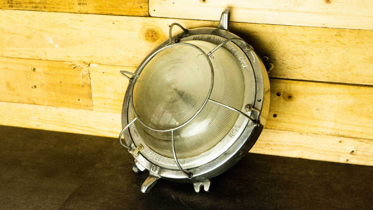 Cast Aluminium Bulkhead light by EOW