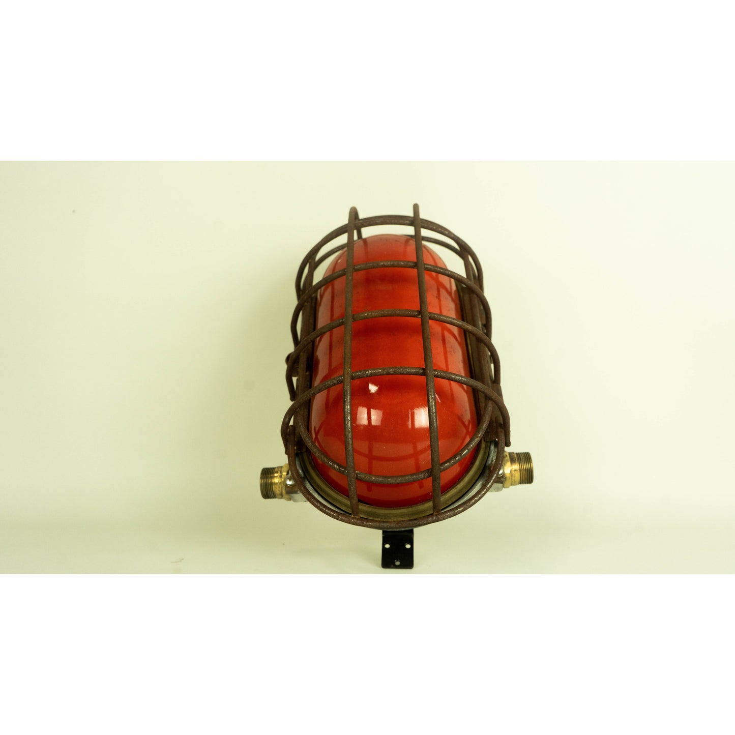 Iron Oval Bulkhead Light