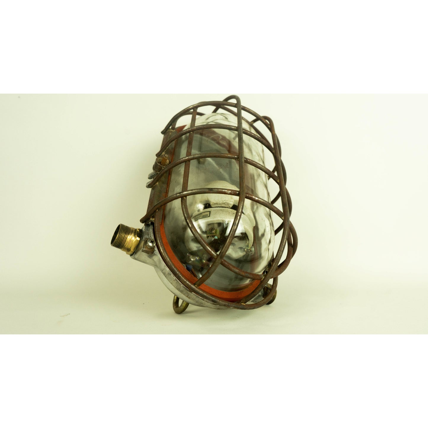 Iron Oval Bulkhead Light