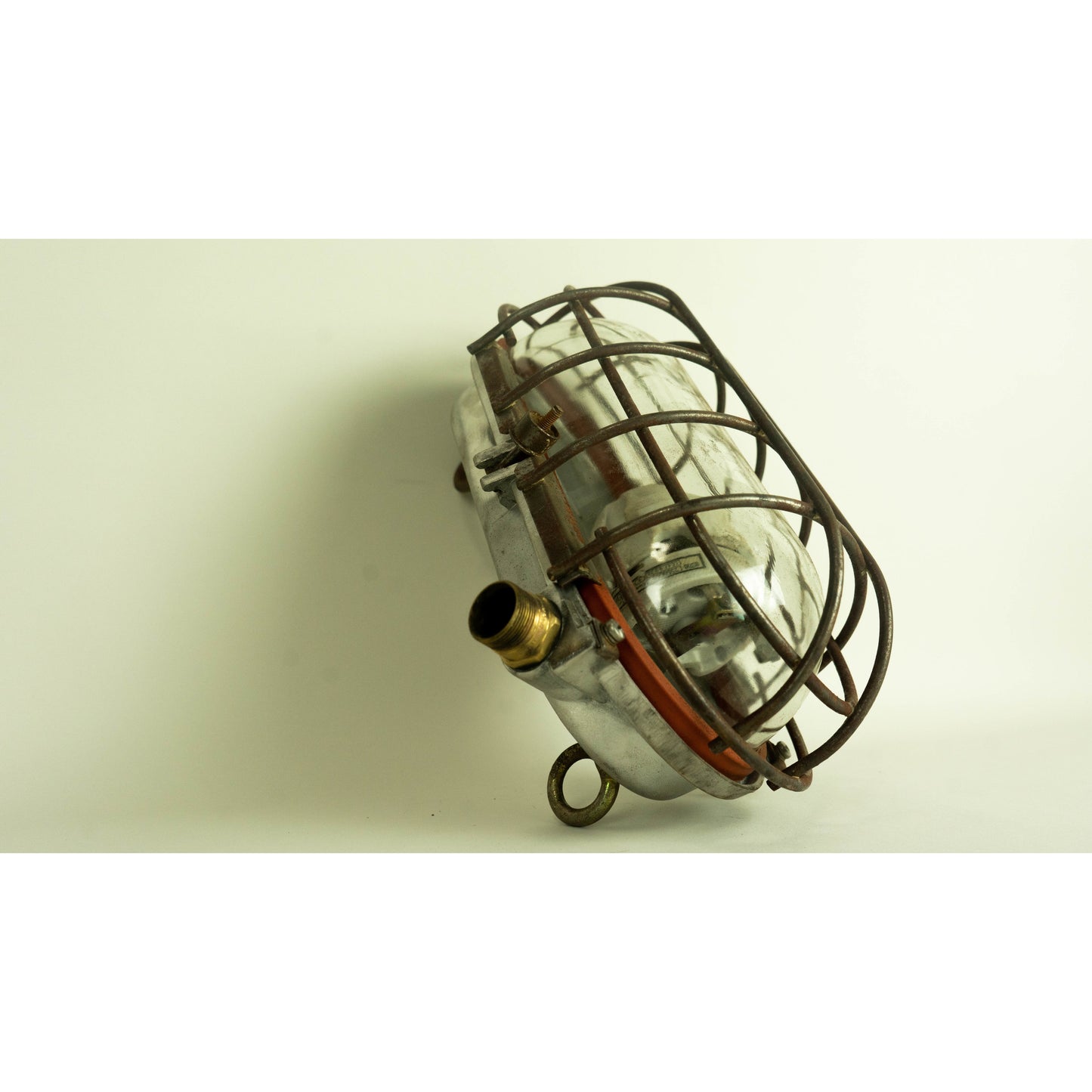 Iron Oval Bulkhead Light