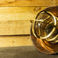 Brass Passage Light With Bronze Shade