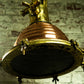 Fluted Copper Fox Light