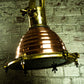 Fluted Copper Fox Light