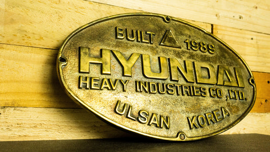 Hyundai Name Plate