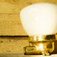 Milky Glass Hanging Passage Light