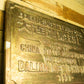 Brass name plate China State Ship Building Co.