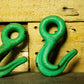 Small Green Net Hooks